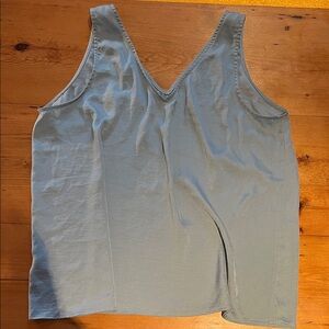 Women's Sleeveless Top in Blue/Gray